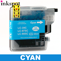 Brother Compatible LC39 Cyan