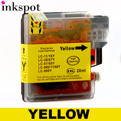 Brother Compatible LC67/LC38 Yellow