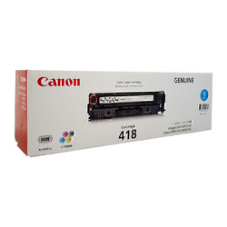 Genuine Canon CART418 Cyan Toner