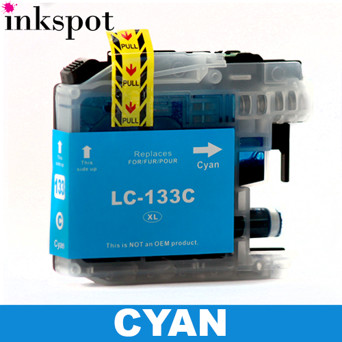 Brother Compatible LC131/LC133 Cyan