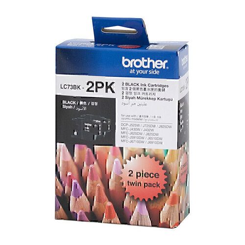 Genuine Brother LC73 Back Twin Pack