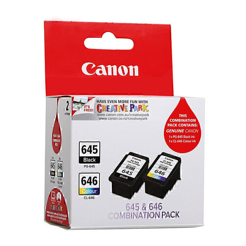 Genuine Canon PG645/CL646 Twin Pack