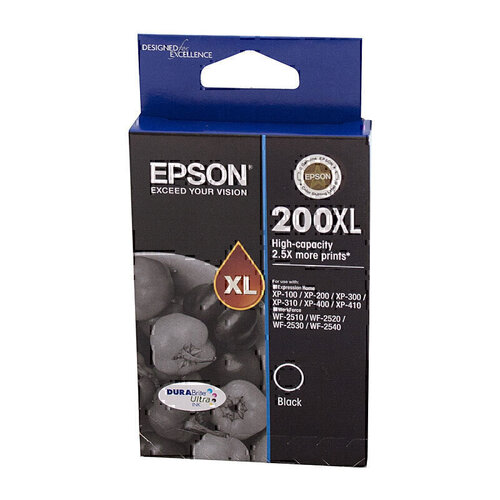Genuine Epson 200 XL Black