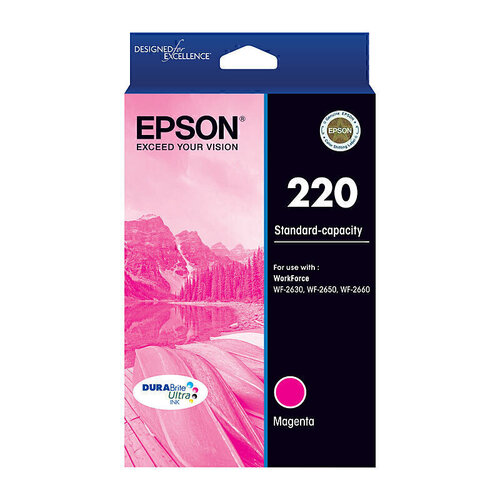 Genuine Epson 220 Magenta