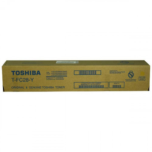 Genuine Toshiba TFC28 Yellow Toner