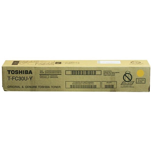 Genuine Toshiba TFC30 Yellow Toner