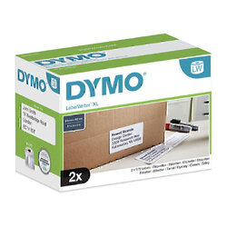 Dymo Label 59mm x 102mm White Labels
