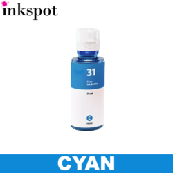 HP Compatible #31 Cyan Ink Bottle