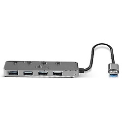Lindy USB-A 3.0 - 4 Port Hub with On/Off Switches