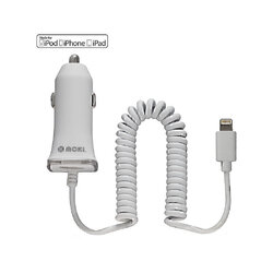 Moki Fixed Lightning Cable Car Charger