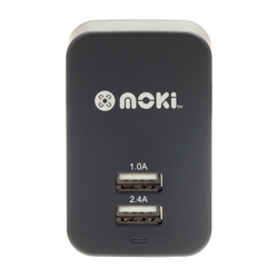 Moki Dual USB Wall Charger