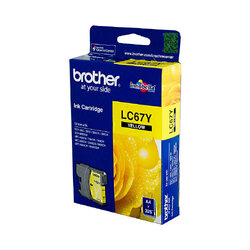 Genuine Brother LC67 Yellow