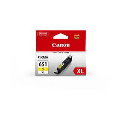 Genuine Canon CLI 651 XL Yellow