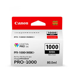 Genuine Canon PFI 1000 Matte Black