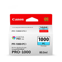 Genuine Canon PFI 1000 Photo Cyan