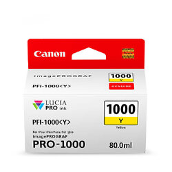 Genuine Canon PFI 1000 Yellow
