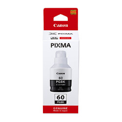 Genuine Canon GI60 (GI60PGBK) Black Ink Bottle