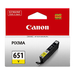 Genuine Canon CLI 651 Yellow