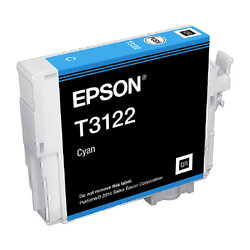 Genuine Epson T3122 Cyan