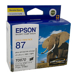 Genuine Epson T0870 Gloss Optimiser
