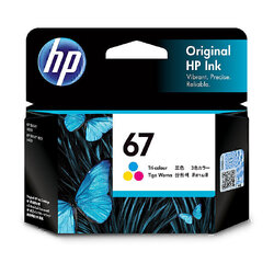 Genuine HP 67 Colour