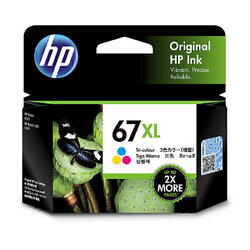 Genuine HP 67XL Colour
