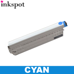 Oki Compatible C9600/9800 (TCOC9600/9800C) Cyan Toner