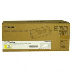 Genuine Toshiba TFC34 Yellow Toner