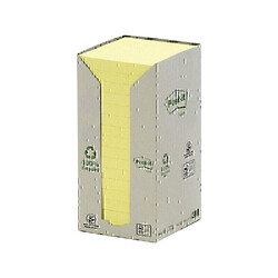 Post-It Recycled Notes Canary Yellow 76 x 76mm 16-Pack