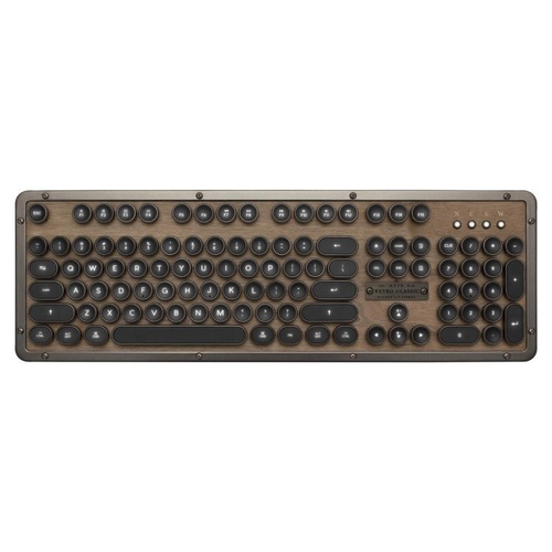 Azio Wireless Retro Classic Keyboard - Elwood