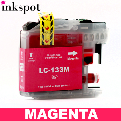 Brother Compatible LC131/LC133 Magenta
