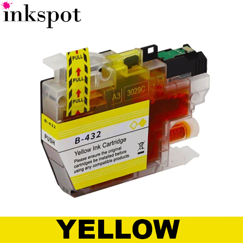 Brother Compatible LC432 Yellow