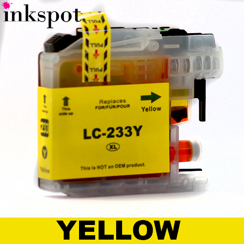 Brother Compatible LC231/LC233 Yellow