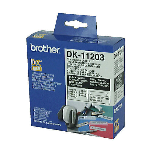 Brother DK11203 White Label