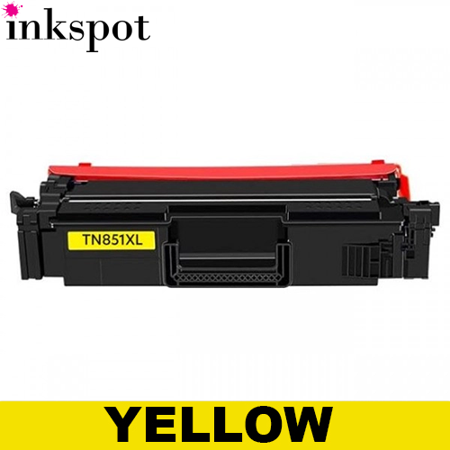 Brother Compatible TN851XL Yellow Toner