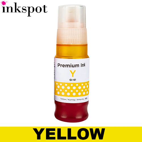 Canon Compatible GI61 Yellow Ink Bottle
