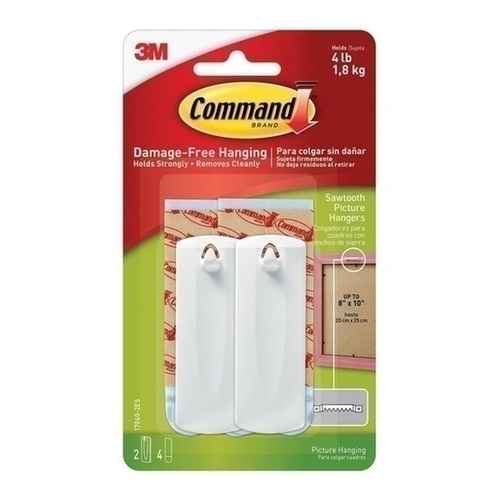 Command Sawtooth Picture Hanger - Box of 6