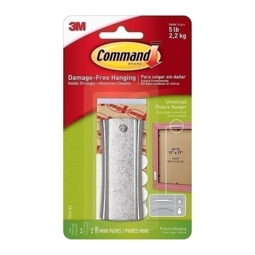 Command Large Metal Universal Picture Hanger - Box of 4