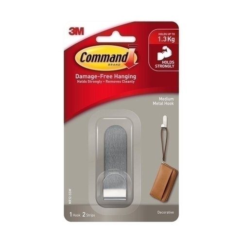 Command Medium Metal Hook - Box of 4