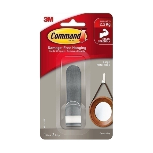 Command Large Metal Hook - Box of 4