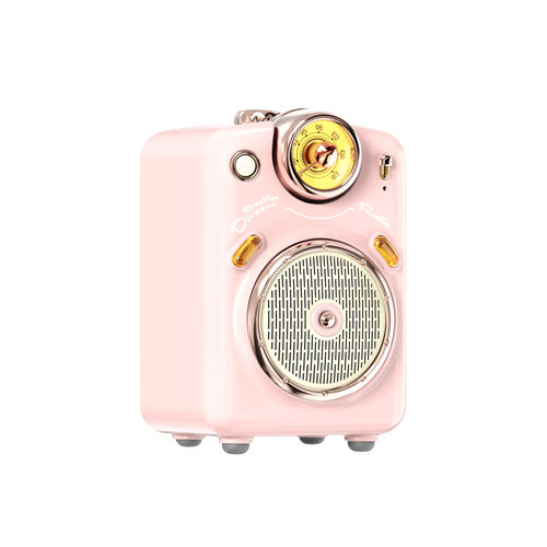 Divoom Fairy-OK Bluetooth Speaker with Microphone - Pink
