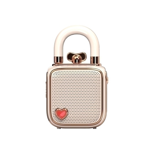 Divoom LoveLock Portable Speaker - Pink