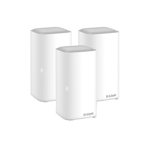D-Link AX1800 Dual Band Seamless Mesh Wi-Fi 6 System - 3 Pack