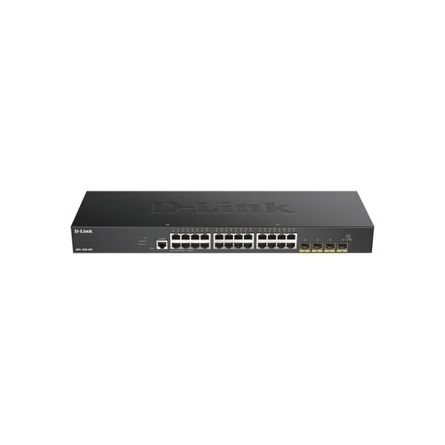 D-Link 28-Port Gigabit Smart Managed Switch with 24 RJ45 and 4 SFP+ 10G Ports