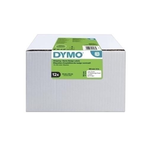 Dymo LW Ship Label Bulk 12Roll