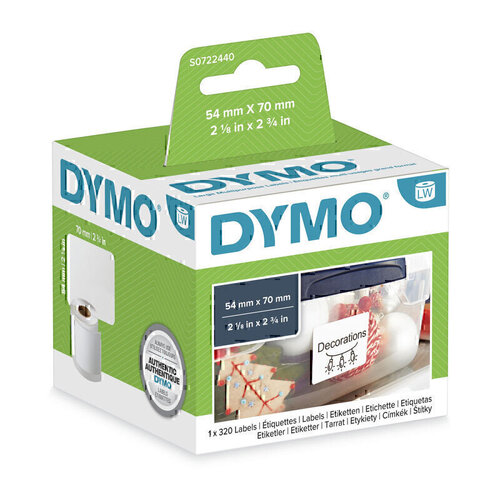 Dymo MP Label 54mm x 70mm