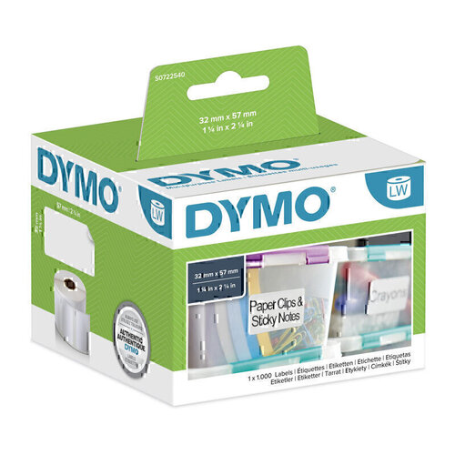 Dymo Multi Purpose Label 57mm x 32mm