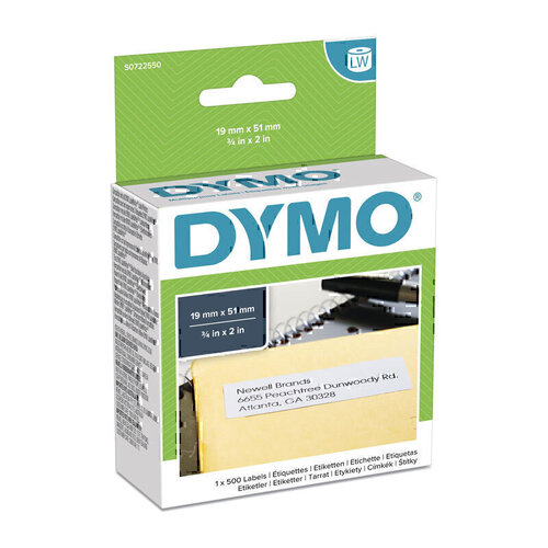 Dymo Label Writer 19mm x 51mm White Labels