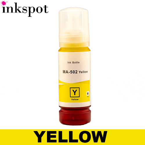 Epson Remanufactured T502 Yellow Eco Tank Ink Bottle
