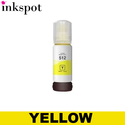 Epson Remanufactured T512 Yellow Eco Tank Ink Bottle